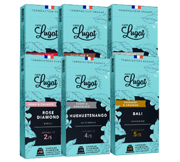 Pack découverte - 60 Capsules - compatibles Nespresso® - CAFES LUGAT