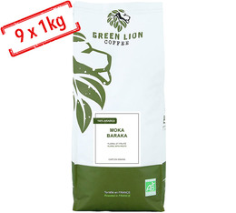 Green Lion Coffee Ethiopie Moka Baraka - 9kg - Grains