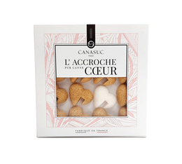 Canasuc Sugar Cubes Heart - L'accroche Coeur - 32 pieces