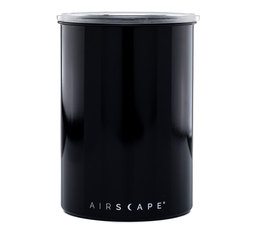 Airscape Boîte conservatrice inox avec vide d'air 500g - Noir Brillant 