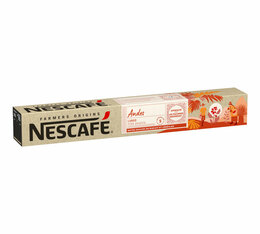 10 Capsules compatibles Nespresso® - Andes - NESCAFE FARMERS ORIGINS