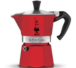 Cafetière italienne - Moka Express Rouge - 6 tasses / 30 cl - BIALETTI