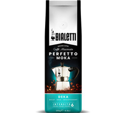Bialetti Ground Coffee Perfetto Moka Decaffeinated for Moka Pot - 250g
