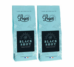Cafés Lugat Specialty Coffee Beans Black Shot - 2 x 200g