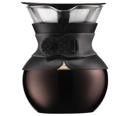 Cafetière filtre BODUM Pour Over noire - 4 tasses/50cl
