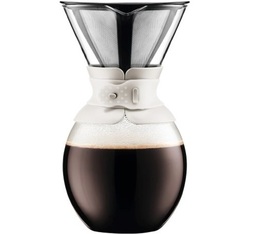 Bodum Pour Over Coffee Maker in white - 12 cups