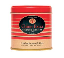 Boite Luxe Thé noir Chine Extra - 130 gr - Compagnie Coloniale