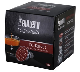 Bialetti Mokespresso Capsules Torino x 16 coffee pods