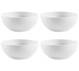 Set de 4 bols Douro - porcelaine blanche - 48 cl - BODUM