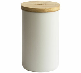 Boîte de conservation - en bambou et métal crème 650ml - PEBBLY