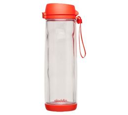 Unbreakable double-wall water bottle by Aladdin - 53 cl - Red