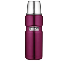 Thermos King Stainless Steel Insulated Bottle Raspberry - 47cl