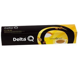DeltaQ BreaQfast x 10 coffee capsules