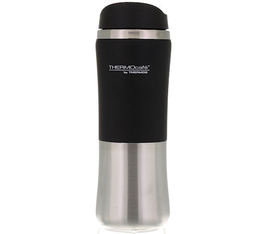 THERMOcafé Stainless steel insulated travel mug in black - 300ml - THERMOS