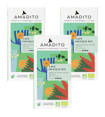 30 Caspules compatibles Nespresso® Compostables Amadito - Mexique Bio