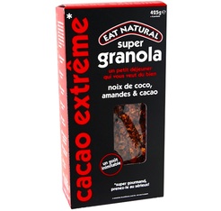Super Granola noix de coco, amandes et cacao - 425g