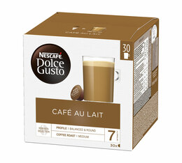 30 Capsules compatibles Dolce Gusto - Café au lait - NESCAFE