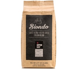 Café en grains Biondo (torréfaction filtre) 100% Arabica - 500g - Goppion Caffe