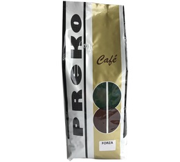 Café en grains Forza - Arabica/Robusta pour professionnels - 1kg - Cafés Preko