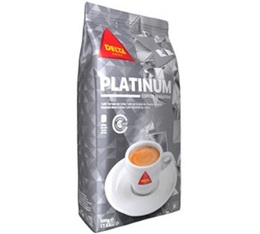 1kg Café en grain pour professionnels Platinum - DELTA CAFES