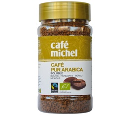 Café soluble Pur Arabica Bio équitable 100g - Café Michel