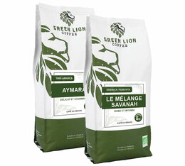 2kg Pack duo blend/pure origine - GREEN LION COFFEE