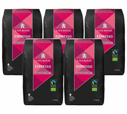 5kg Café en grain pour professionnels Espresso bio - CAFE ROYAL