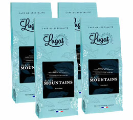 Cafés Lugat Specialty Coffee Beans Black Mountains - 4 x 250g