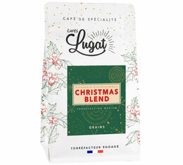 250g Café en grain Christmas Blend - CAFES LUGAT