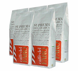 5kg Café en grain pour professionnels Suprema - CAFFE DEL FARO