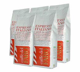 5kg Café en grain pour professionnels Espresso Italiano - CAFFE DEL FARO