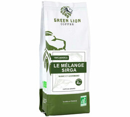 250g café en grain bio Le Mélange Sirga 100% Arabica - GREEN LION COFFEE