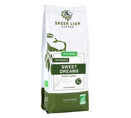 Green Lion Organic Decaf Coffee Beans Sweet Dreams - 250g