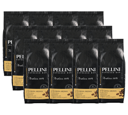 12 Kg Café en grain pour professionnels Gran Aroma n°3 - Pellini