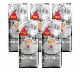 5kg Café en grain pour professionnels Platinum - DELTA CAFES