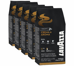 Lavazza Coffee Beans Crema & Aroma - 5 x 1kg