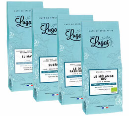 4x250g café moulu pack d'essai - Cafés Lugat