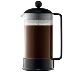 Bodum Cafetiere Brazil in Black - 8 cups or 1L