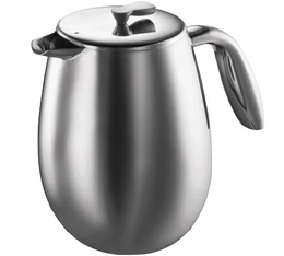 Bodum Columbia Cafetiere Double-Wall Stainless Steel - 1.5L