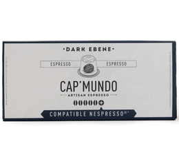 10 capsules Dark Ebène - compatibles Nespresso® - CAP MUNDO
