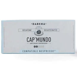 Cap'Mundo Dabema decaffeinated Nespresso® compatible capsules x 10