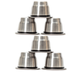 6 capsules réutilisables à l'infini - compatible Nespresso® -  CAPS ME