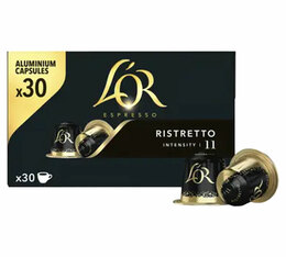 capsule compatible nespresso lor espresso ristretto 30