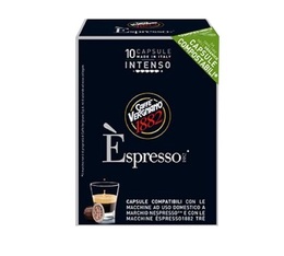 10 Capsules Espresso Intenso compatibles Nespresso® - CAFFE VERGNANO