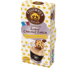 Columbus Café & Co - Chocolate Cookie-flavoured espresso x 10 Nespresso pods