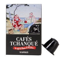 Cafés Tchanqué Pyla capsules for Nespresso® x10
