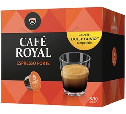 Capsules Nescafe® Dolce Gusto® compatibles Café Royal Espresso Forte x 16