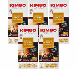 Pack Capsule Espresso Barista Armonia  compatible Nespresso 5 x 10 - KIMBO