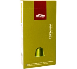 Caffe Mauro Premium Nespresso® compatible capsules x 10