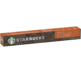 10 Capsules Starbucks Nespresso® compatibles - Colombia